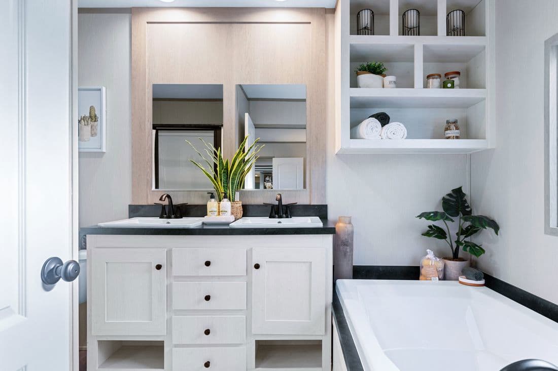 Anniversary 16763s bathroom home features