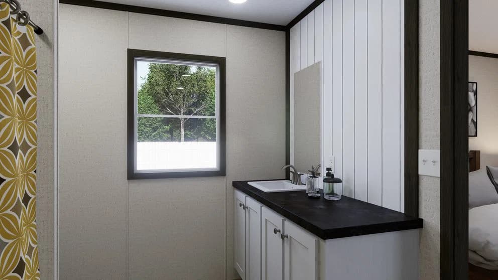 Rally bathroom home features