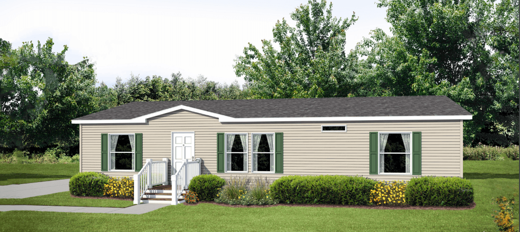 Redman series  elevation, exterior, and hero home features