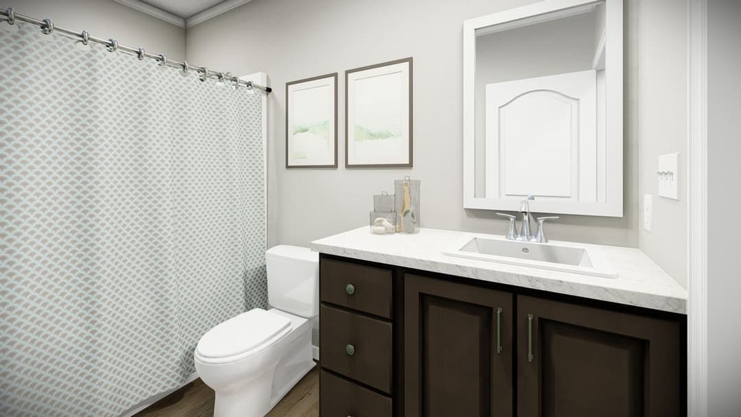 The huxton ii bathroom home features