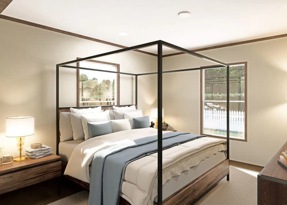 Drake bedroom home features