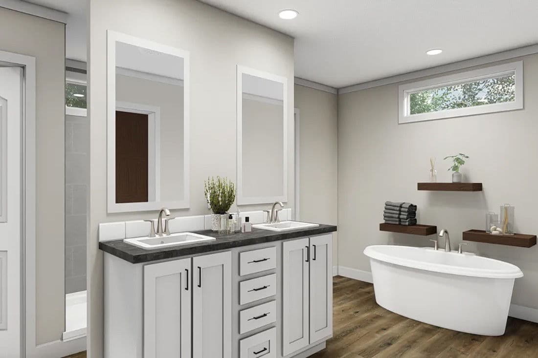 The versace bathroom home features