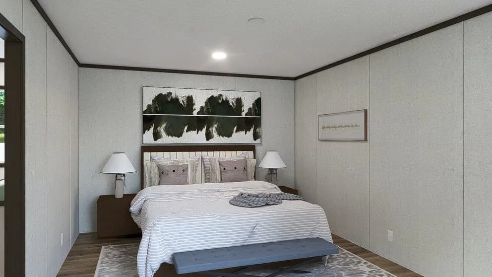 Festival bedroom home features