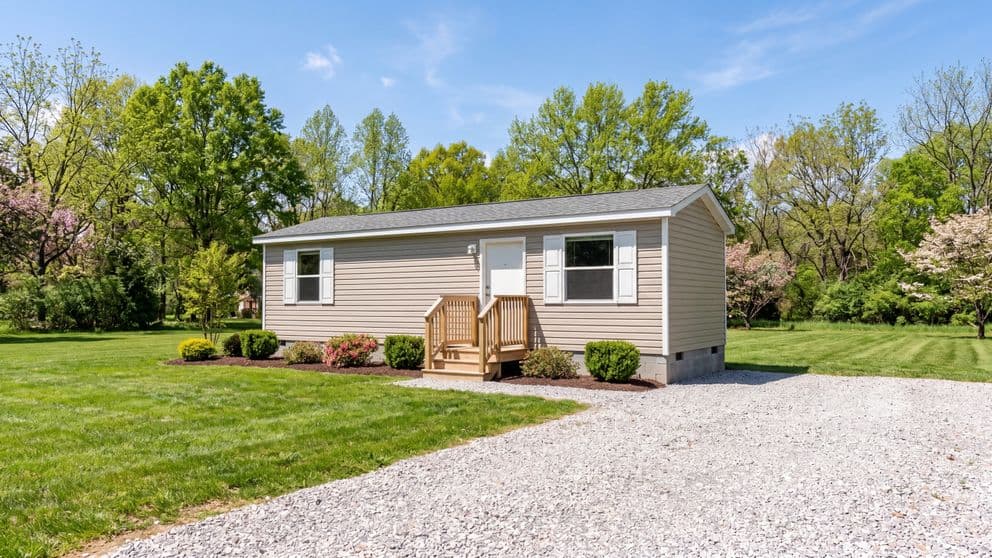 Buttercup elevation and exterior home features