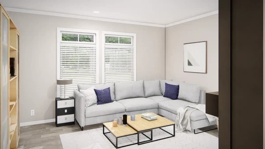 The riviera interior home features