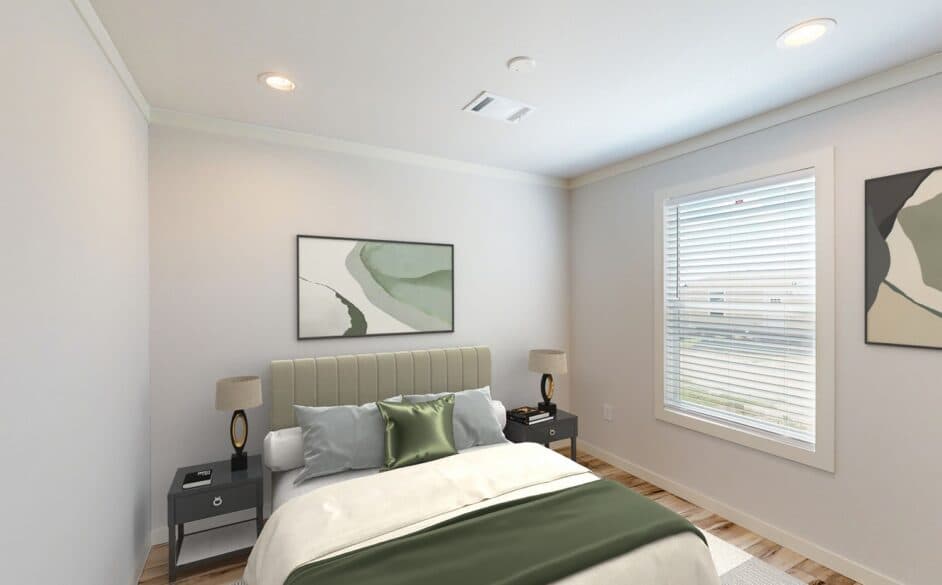 Emerald r48f bedroom home features