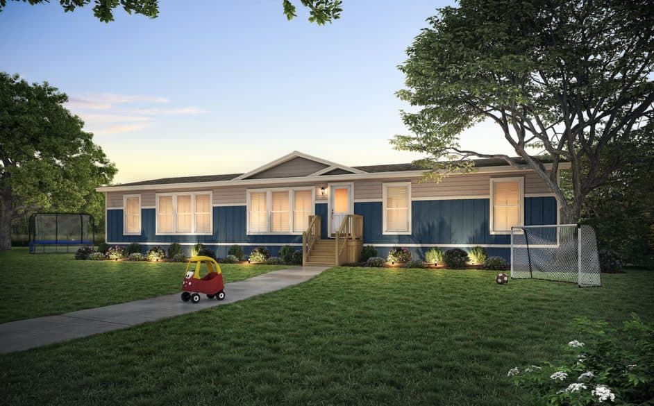 Haven 6368 elevation and exterior home features