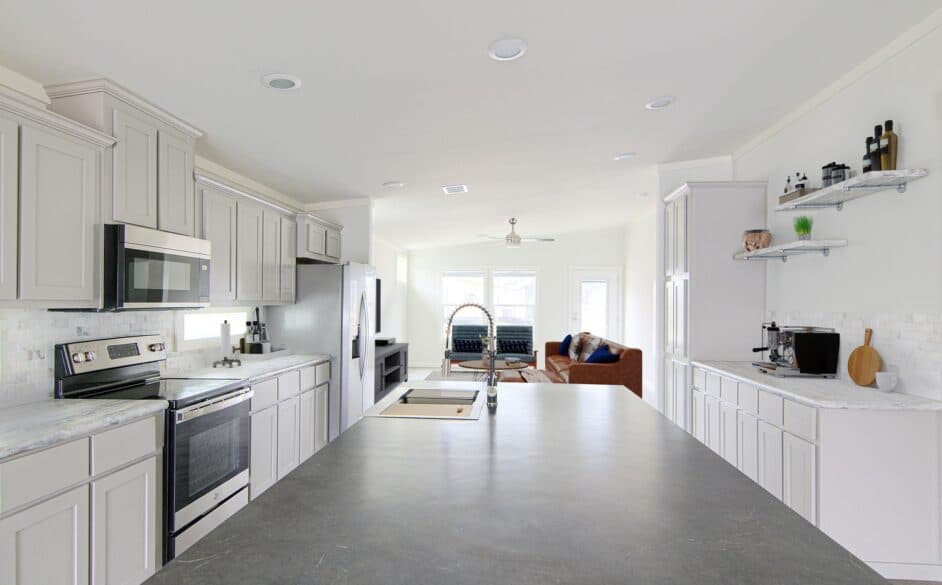 Vue s58-68m kitchen home features