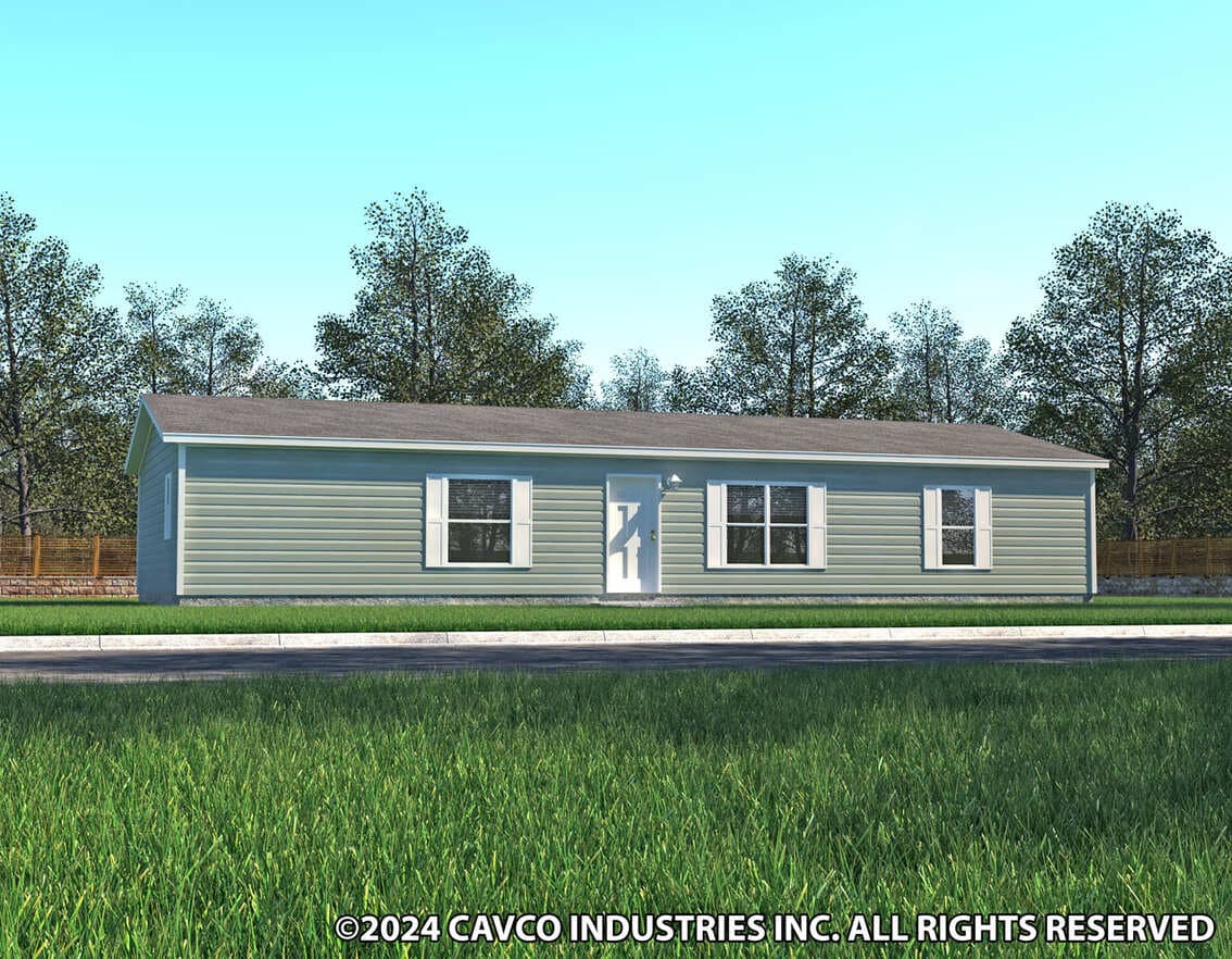 Alamo lite 28563t elevation, exterior, and hero home features