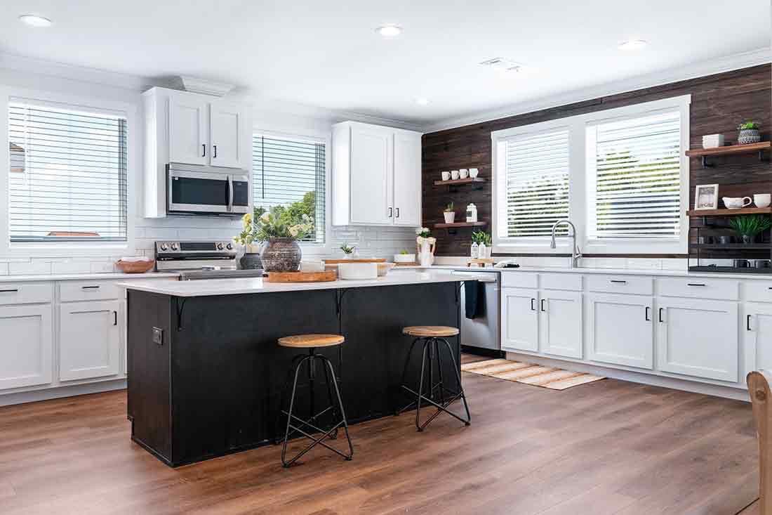 The sedona kitchen home features