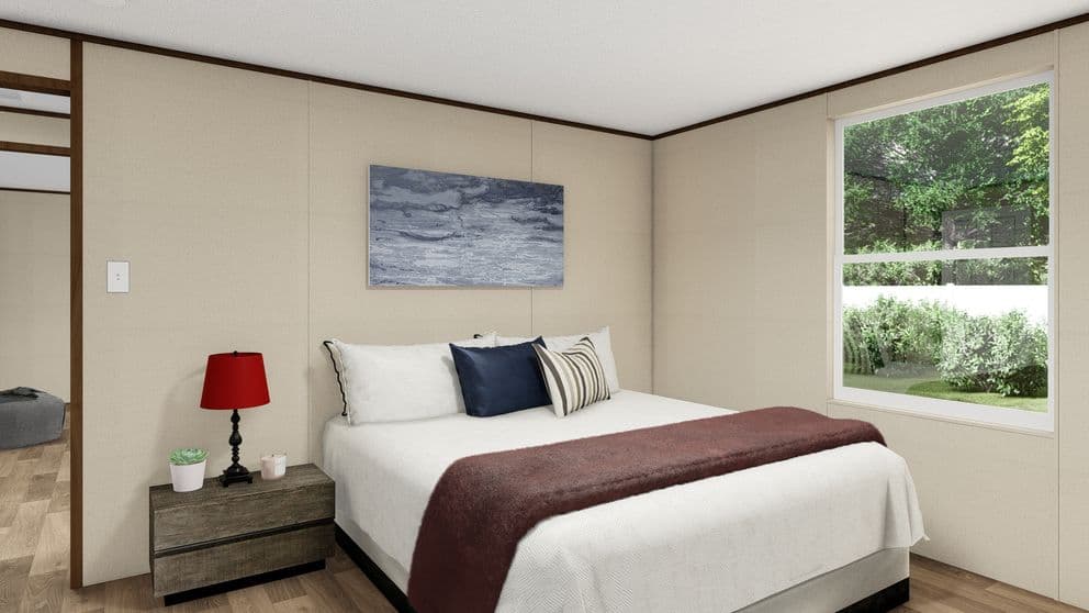 Triumph bedroom home features