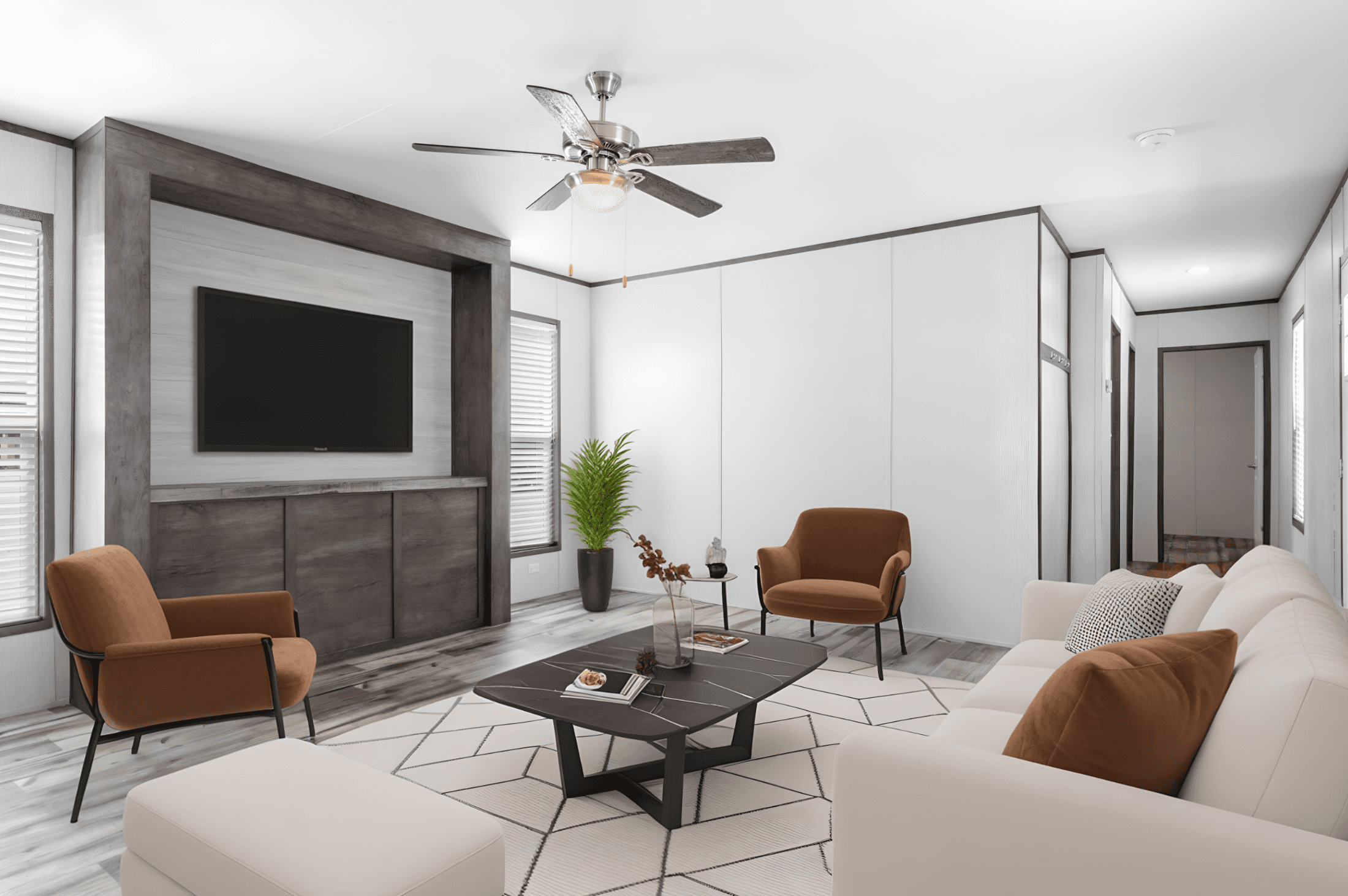 Baytown interior and hero home features