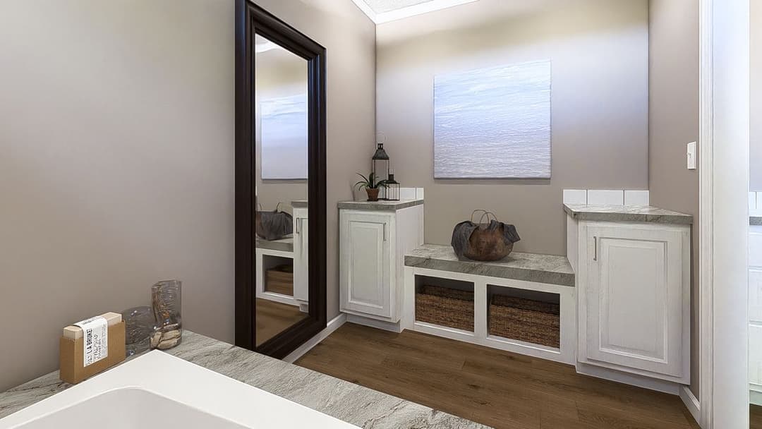 The abigail ii bedroom home features