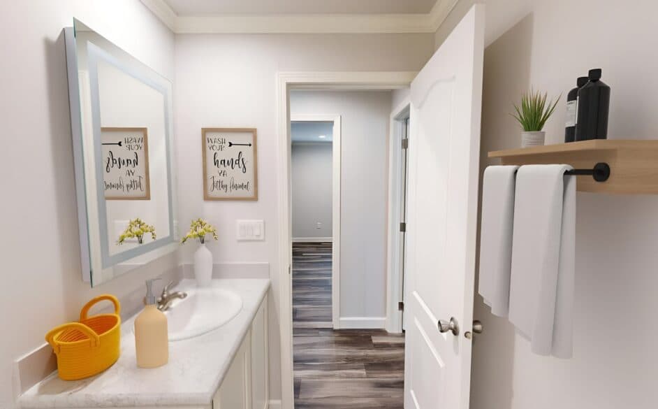 Princess r56e bathroom home features