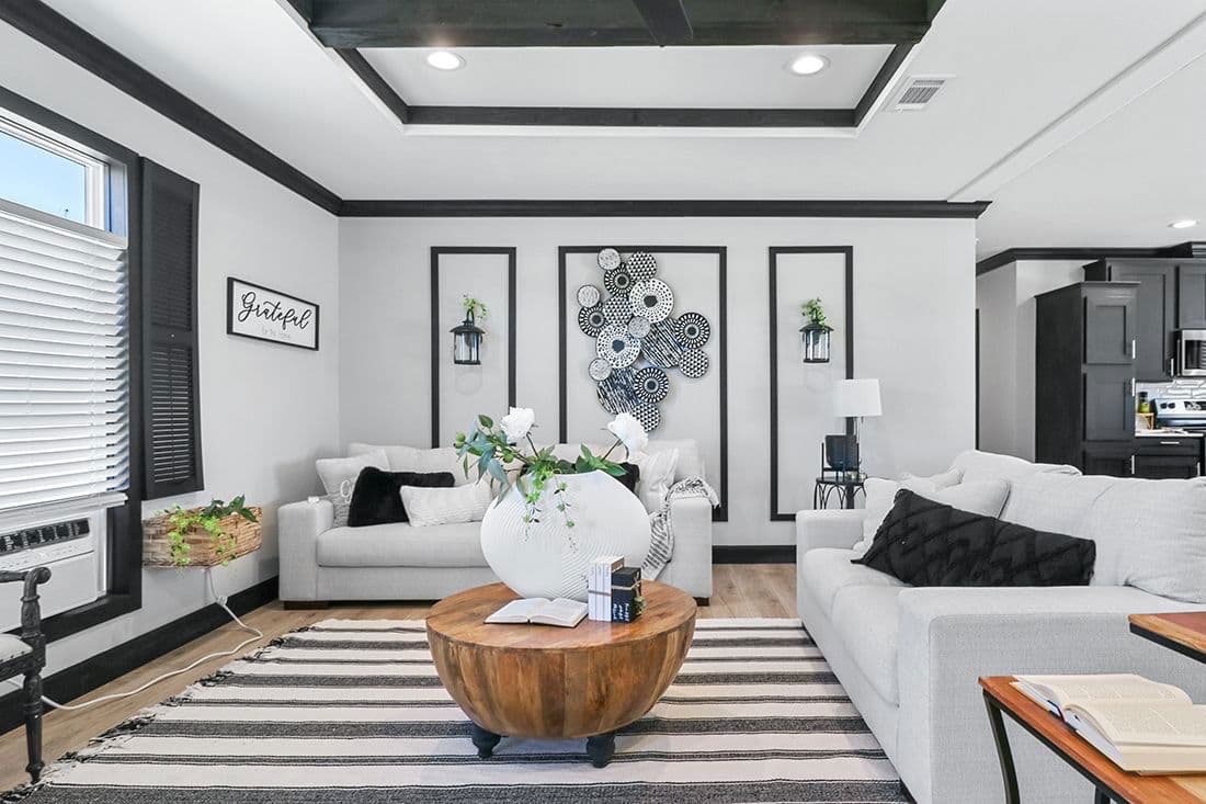 The armani interior home features