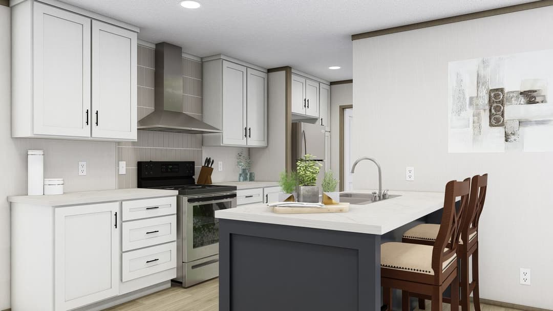 Cook kitchen home features