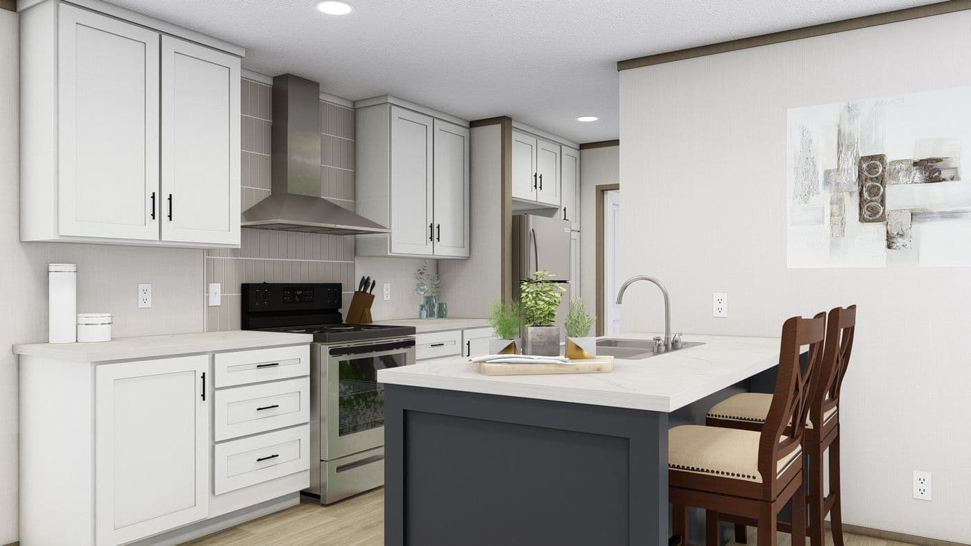 Cook kitchen home features