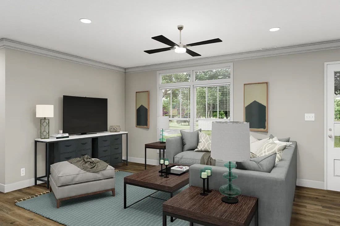 The versace interior home features