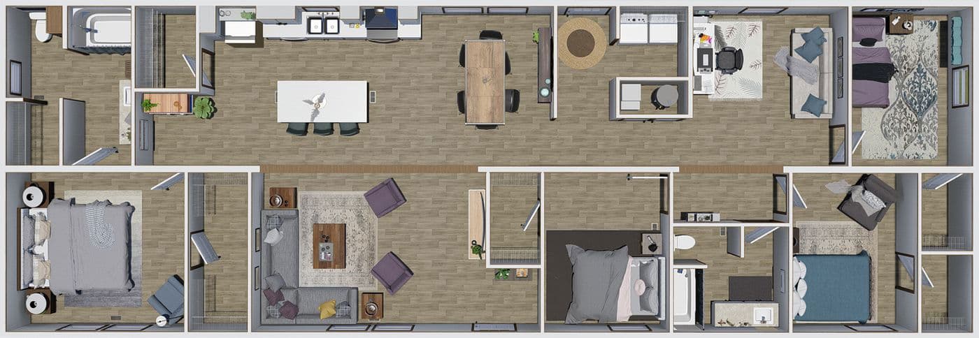 Ambition floor plan home features