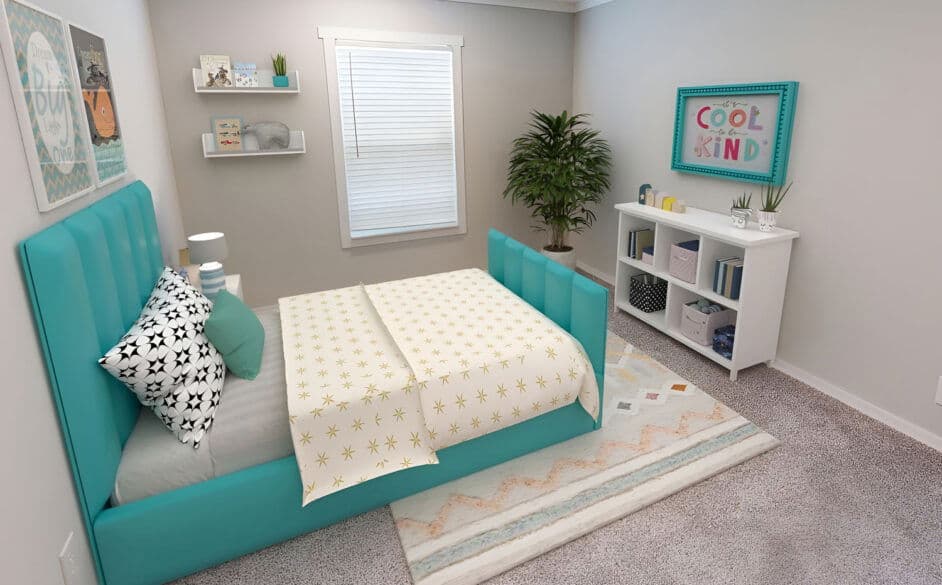 Vaquero t56p bedroom home features