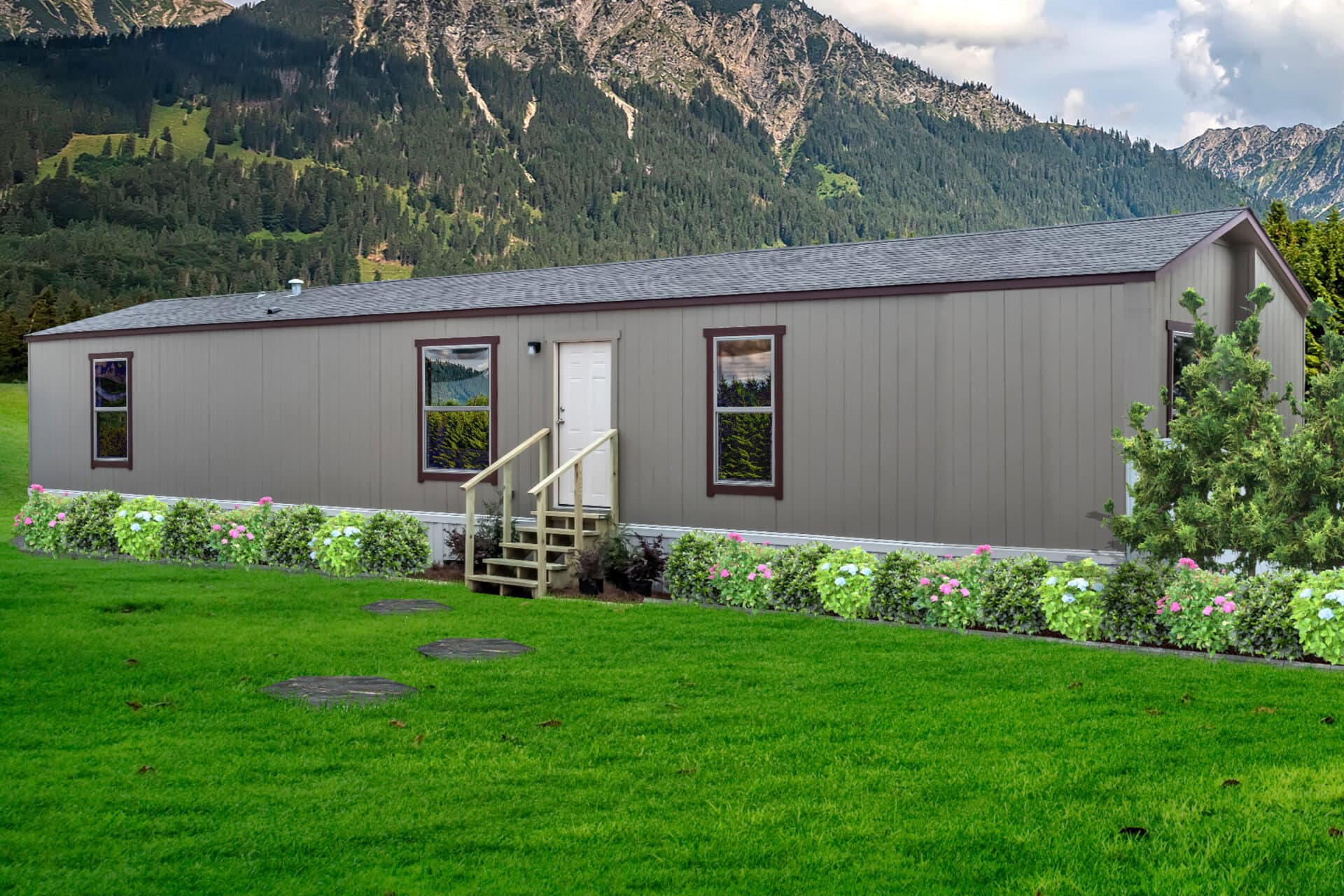 Classic c-1664-32c hero, elevation, and exterior home features