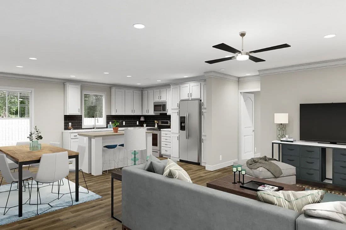 The versace interior home features