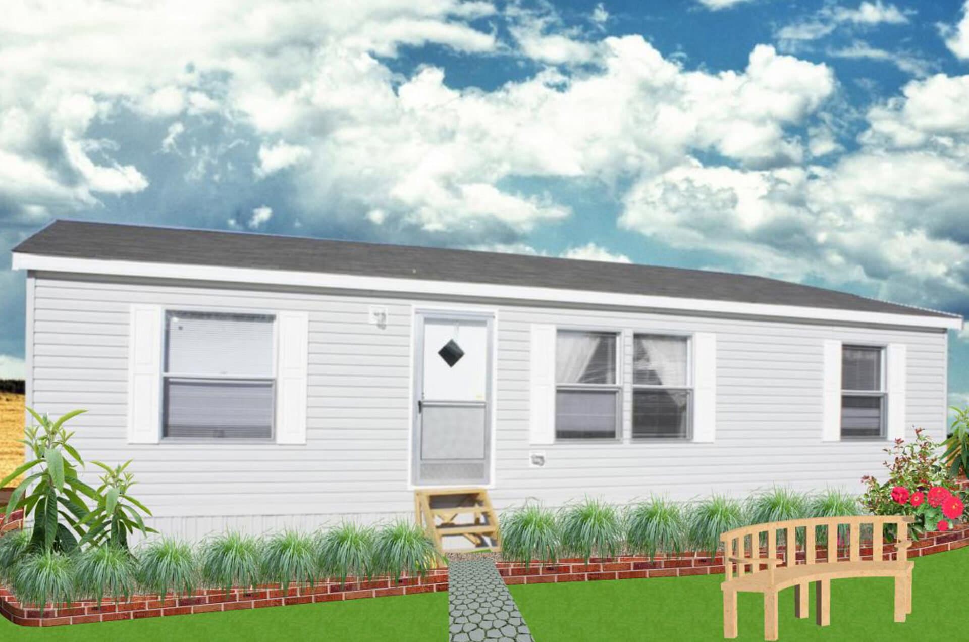 Classic c-3244-32a hero, elevation, and exterior home features