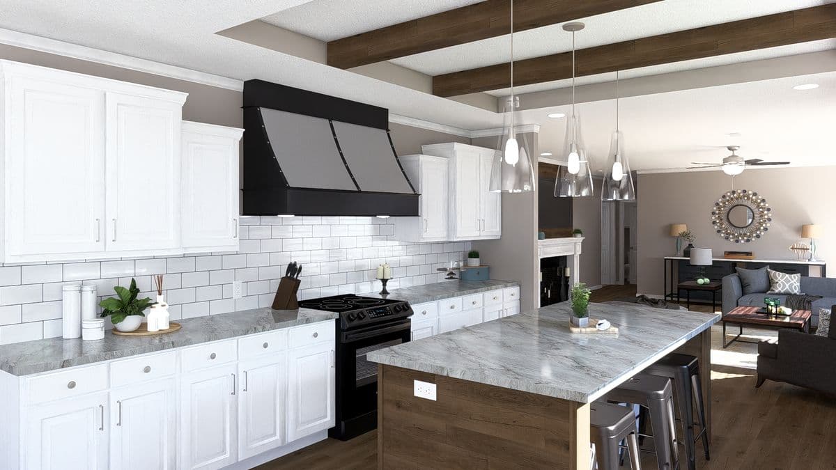 The abigail ii kitchen home features