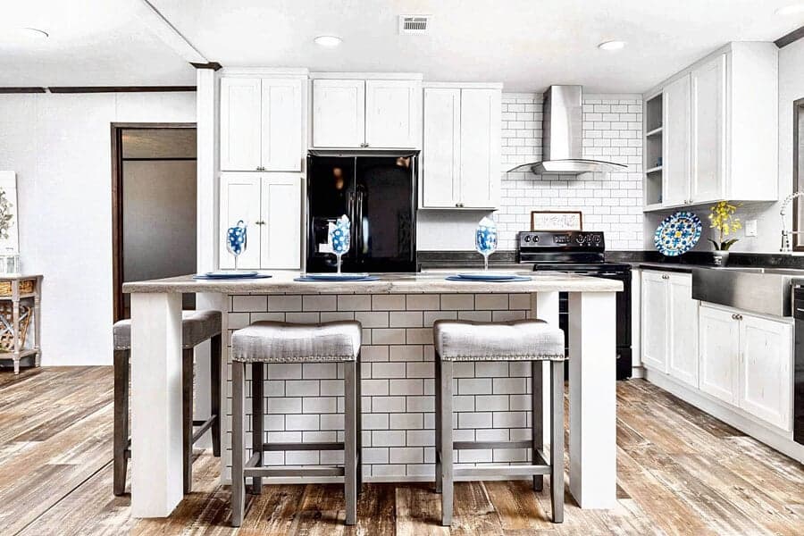 The whitehaven kitchen home features