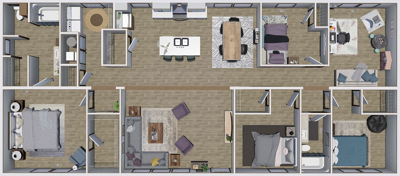 Empower floor plan home features