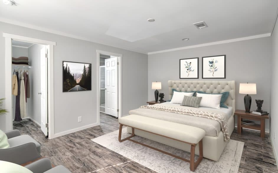 Sundown sanctuary k76p bedroom home features