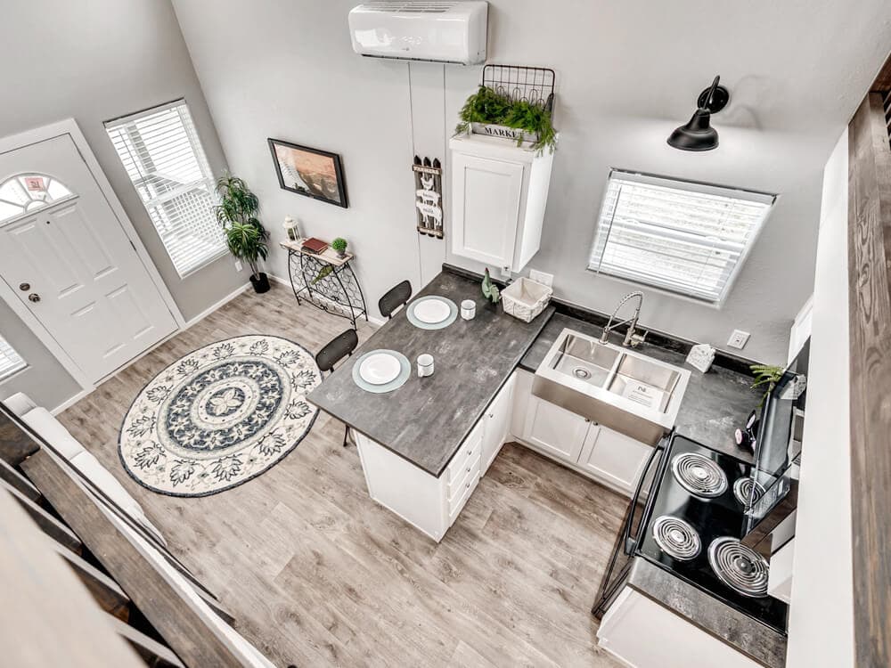 The anderson interior home features