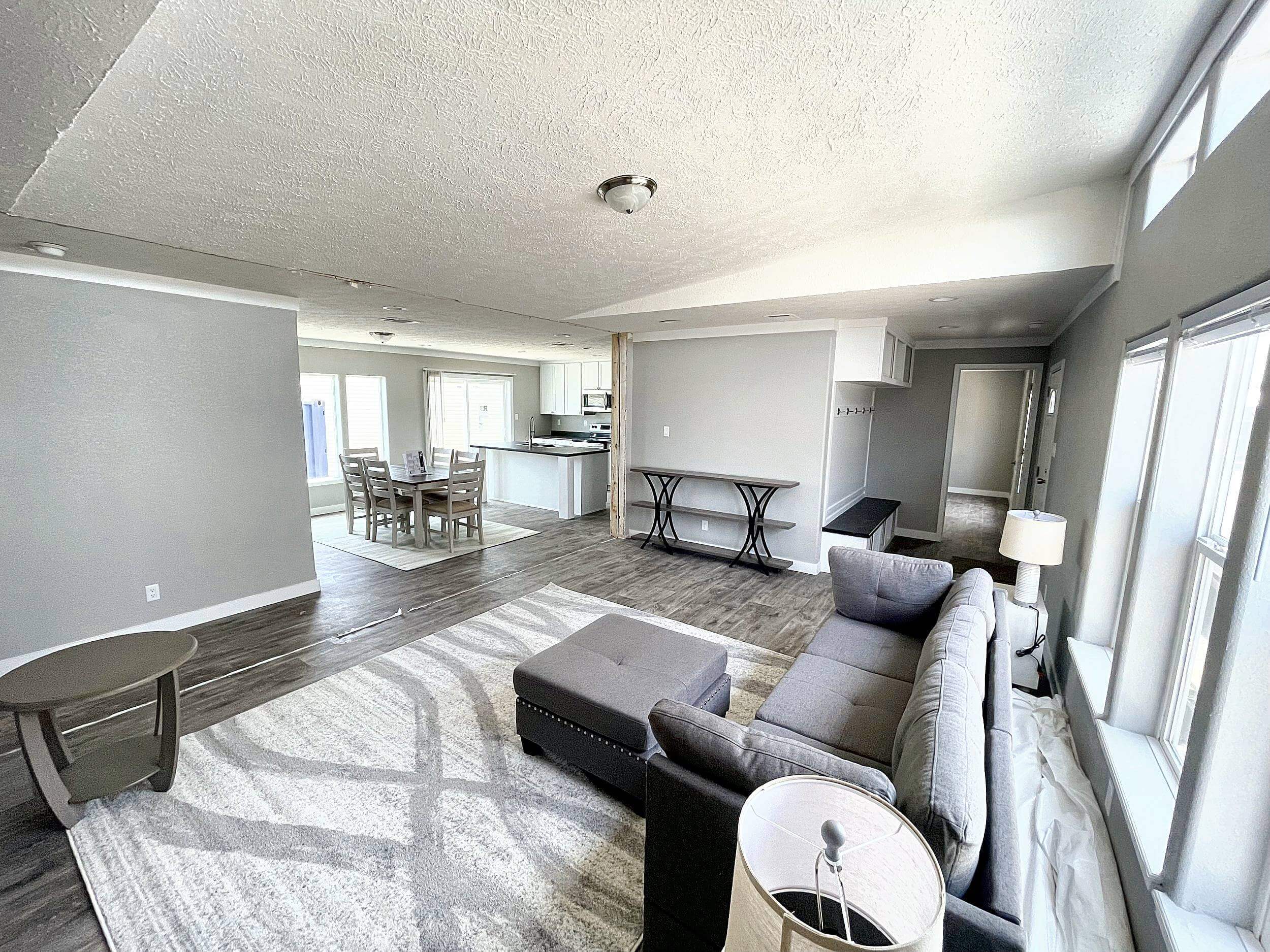 The stephens interior home features