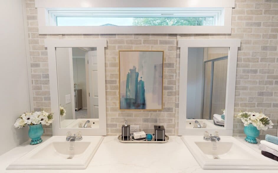 Magnificent seven 2320 bathroom home features