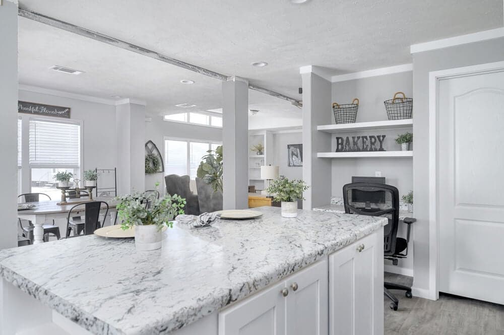 The charleston interior home features