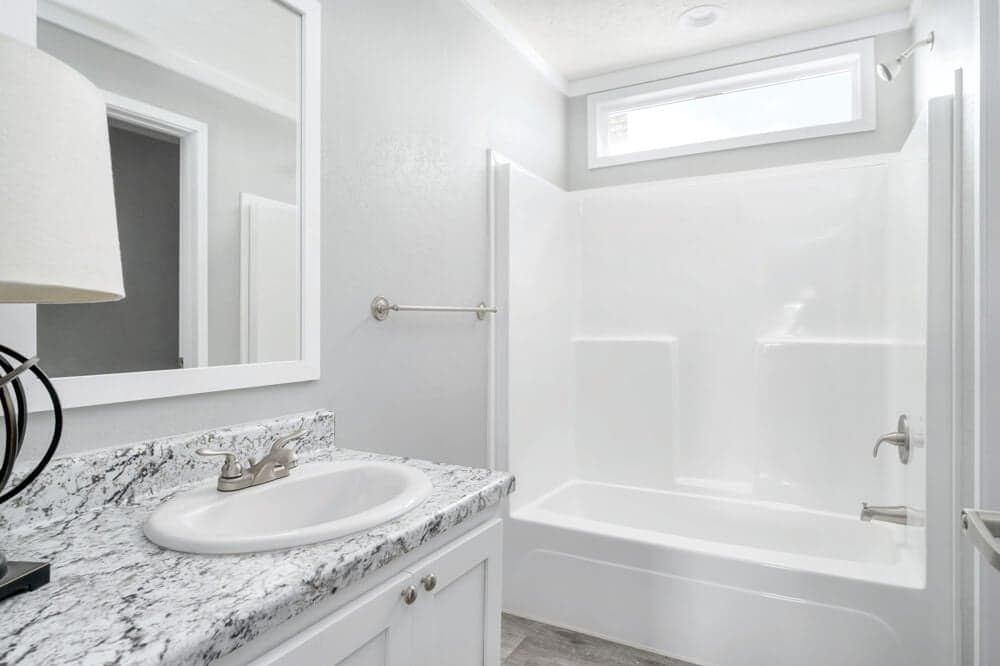 The sherman bathroom home features