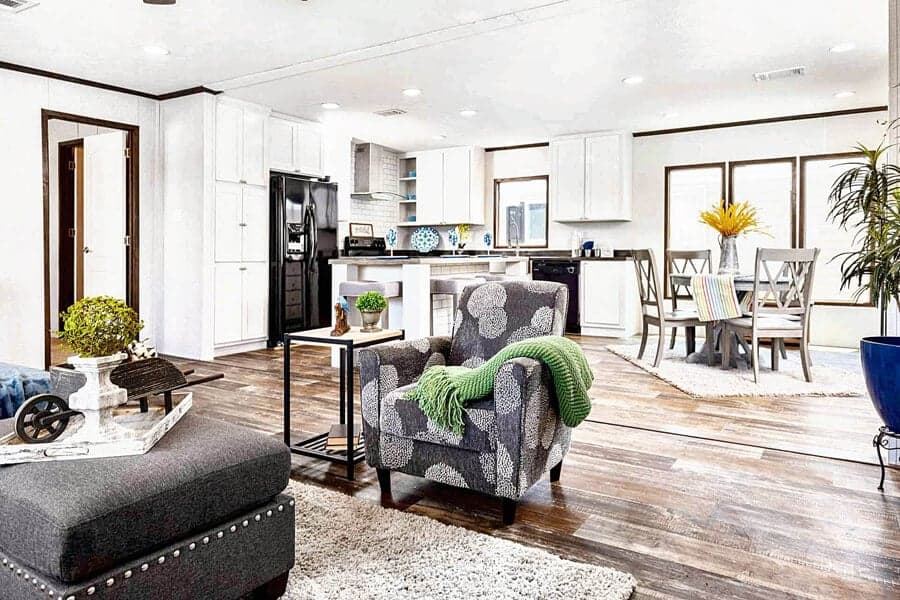 The whitehaven interior home features