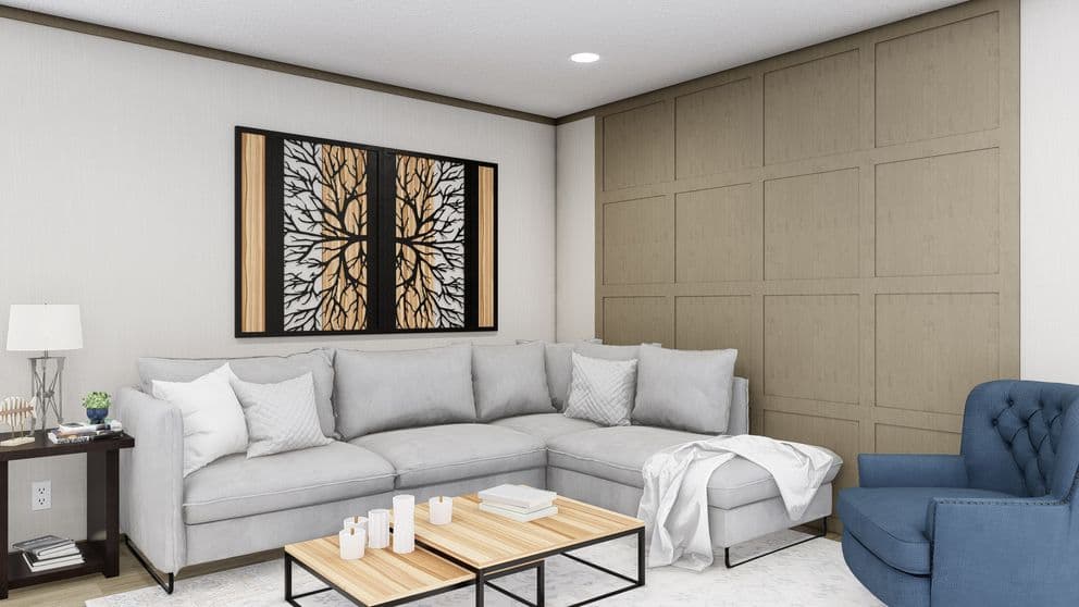 Clark interior home features