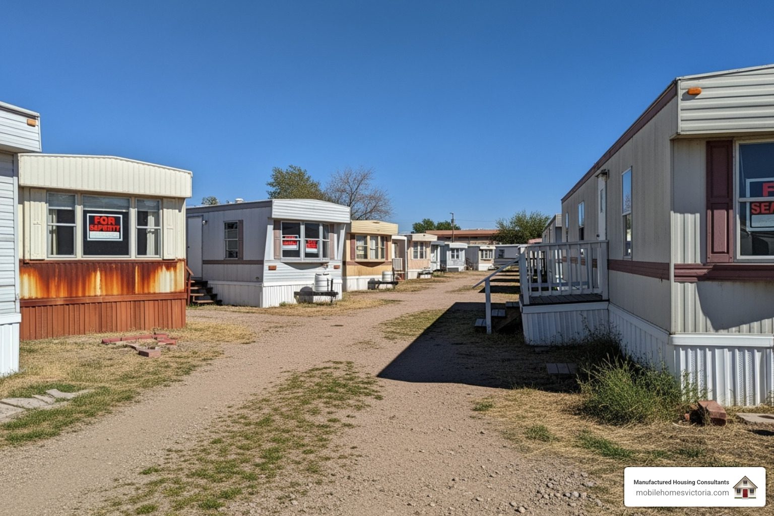 foreclosed trailer homes
