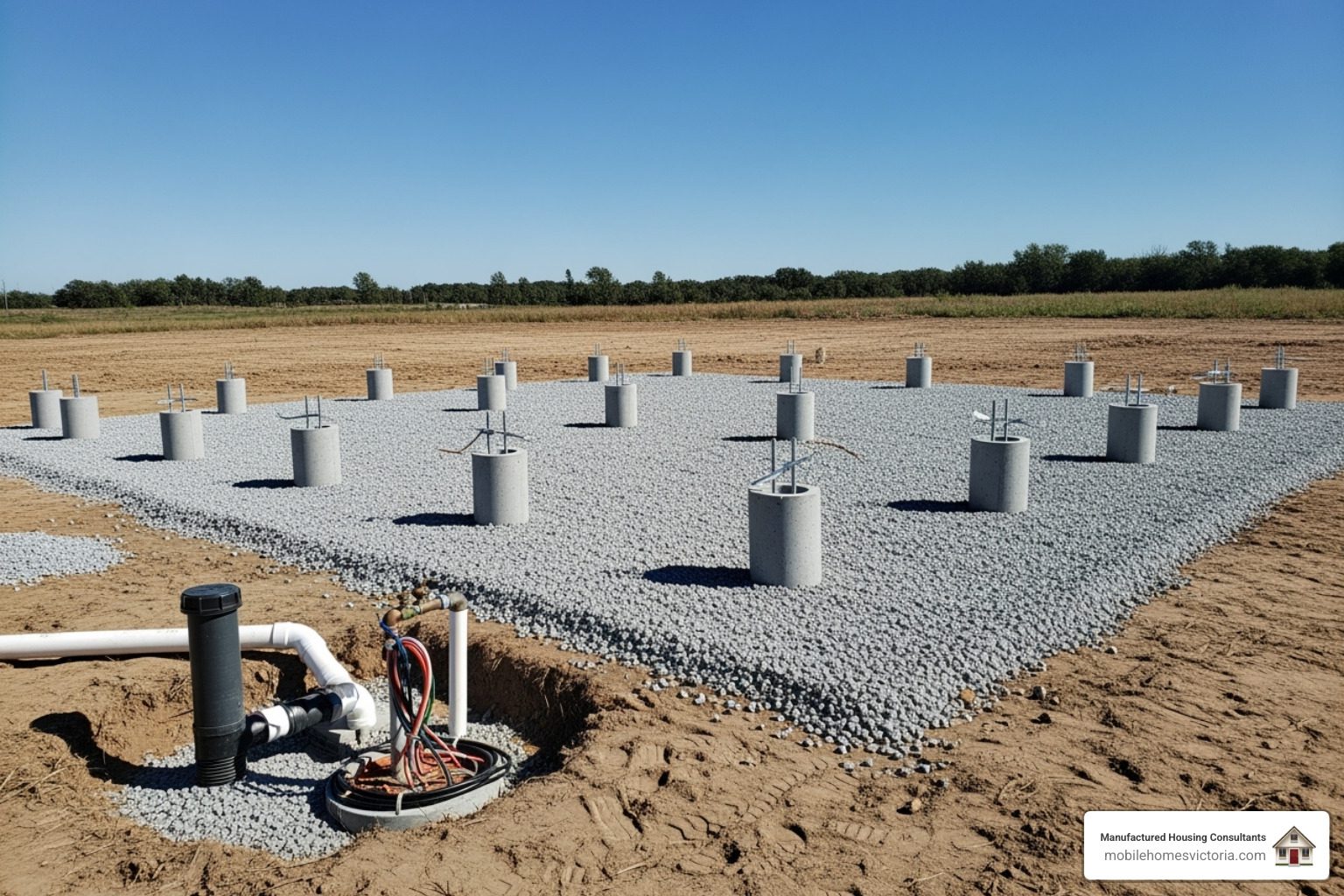 manufactured home site prep