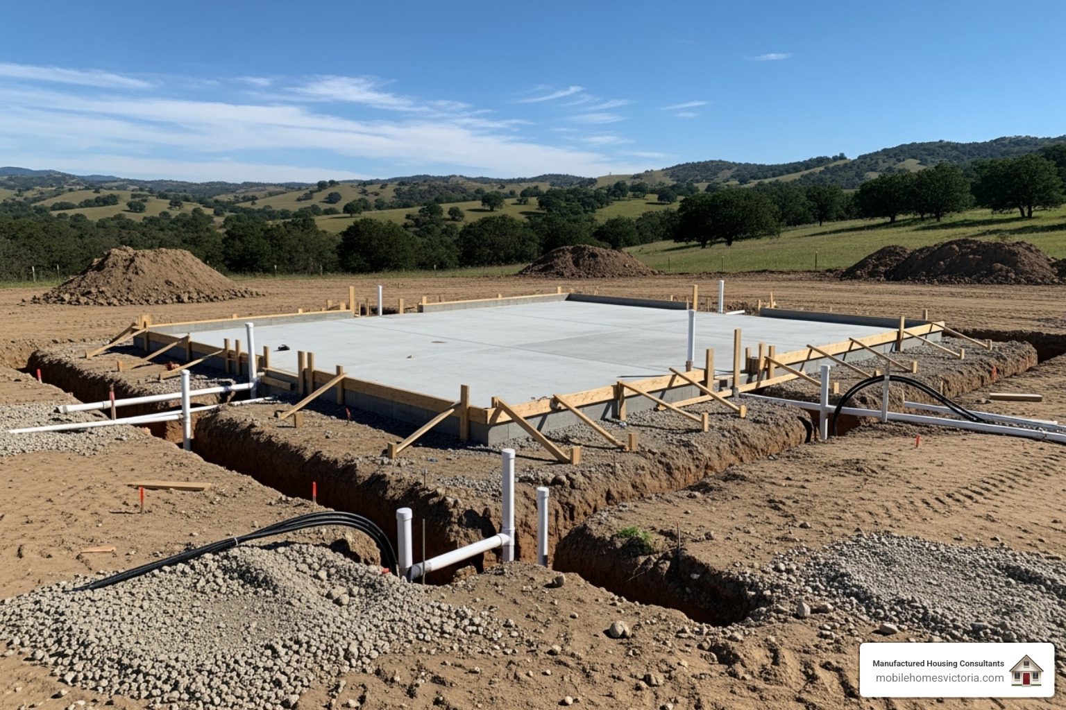 site preparation for manufactured homes